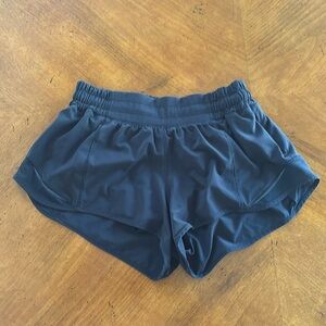 Women's Hotty Hot Lululemon Black Athletic Shorts